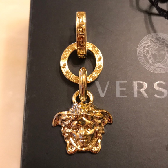 Versace Medusa Head Drop Earrings NWT - Picture 4 of 8